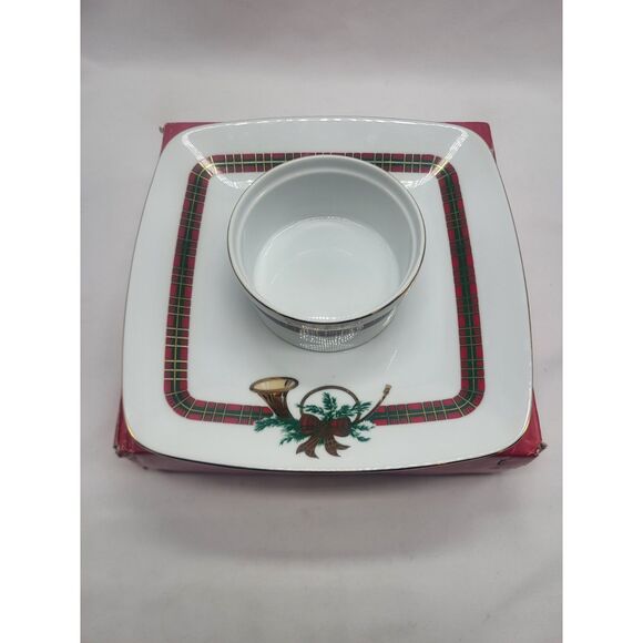 Georges Briard Holiday Chip & Dip - Picture 5 of 10